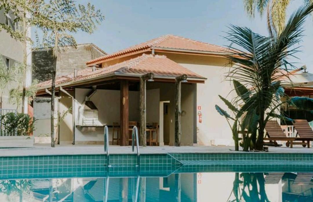 Jardim Das Palmeiras II Home Resort Jp2 Ubatuba - Apartamento Com 2 Dorms, 1 Suite, Churrasqueira Gourmet, Piscina Adulto E Infantil, Jacuzzi Aquecida, Sauna, Academia, Salao De Jogos E Playground Luaran gambar